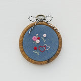 Embroidered Valentine's Classic Bow